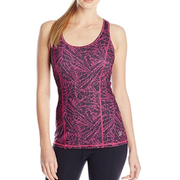 STEVE MADDEN work out top in black and pink - Picture 2 of 8